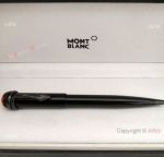 AAA Copy Rouge Et Noir Ballpoint Pen All Black Precious Resin Mont Blanc Snake Pen